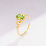 ML07052 Peridot Ring - Additional view