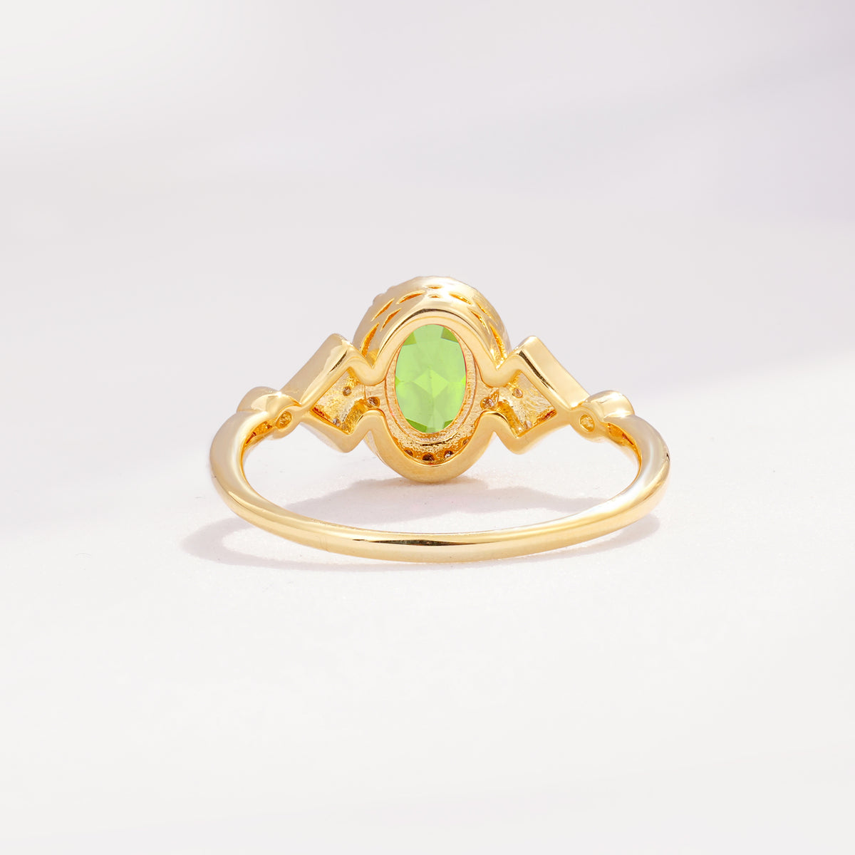 ML07052 Peridot Ring - Additional view