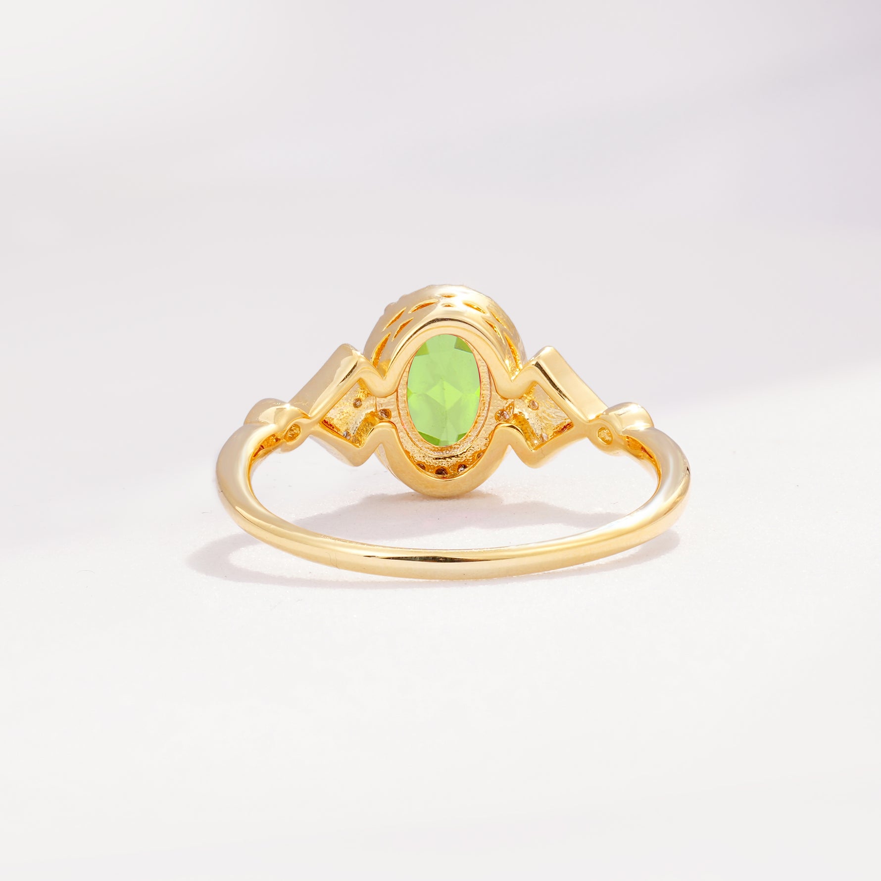 ML07052 Peridot Ring - Additional view