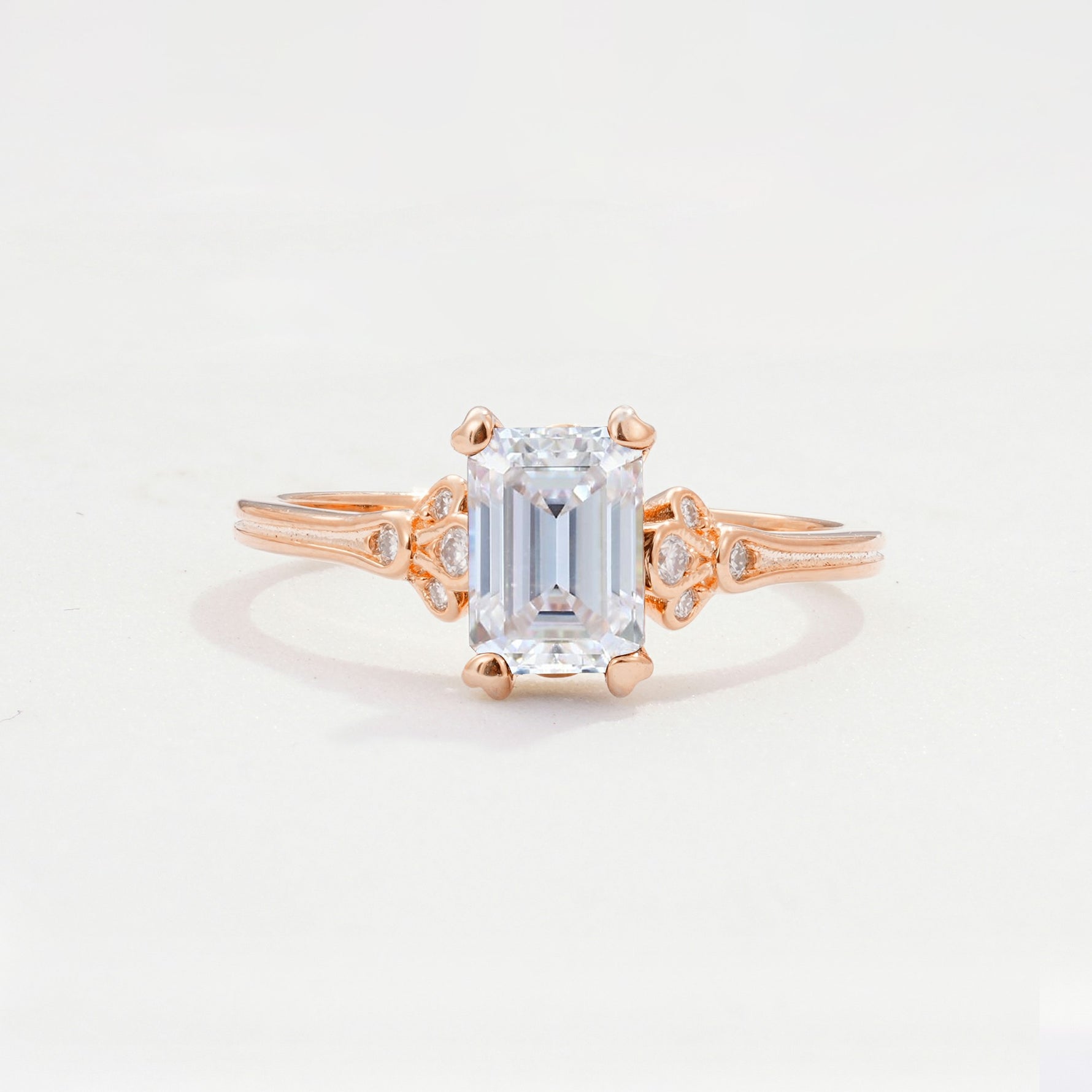ML07055 Moissanite Ring - Additional view