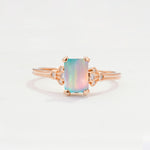 ML07055 Fire Opal Ring - Additional view