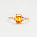 ML07055 Citrine Ring - Additional view