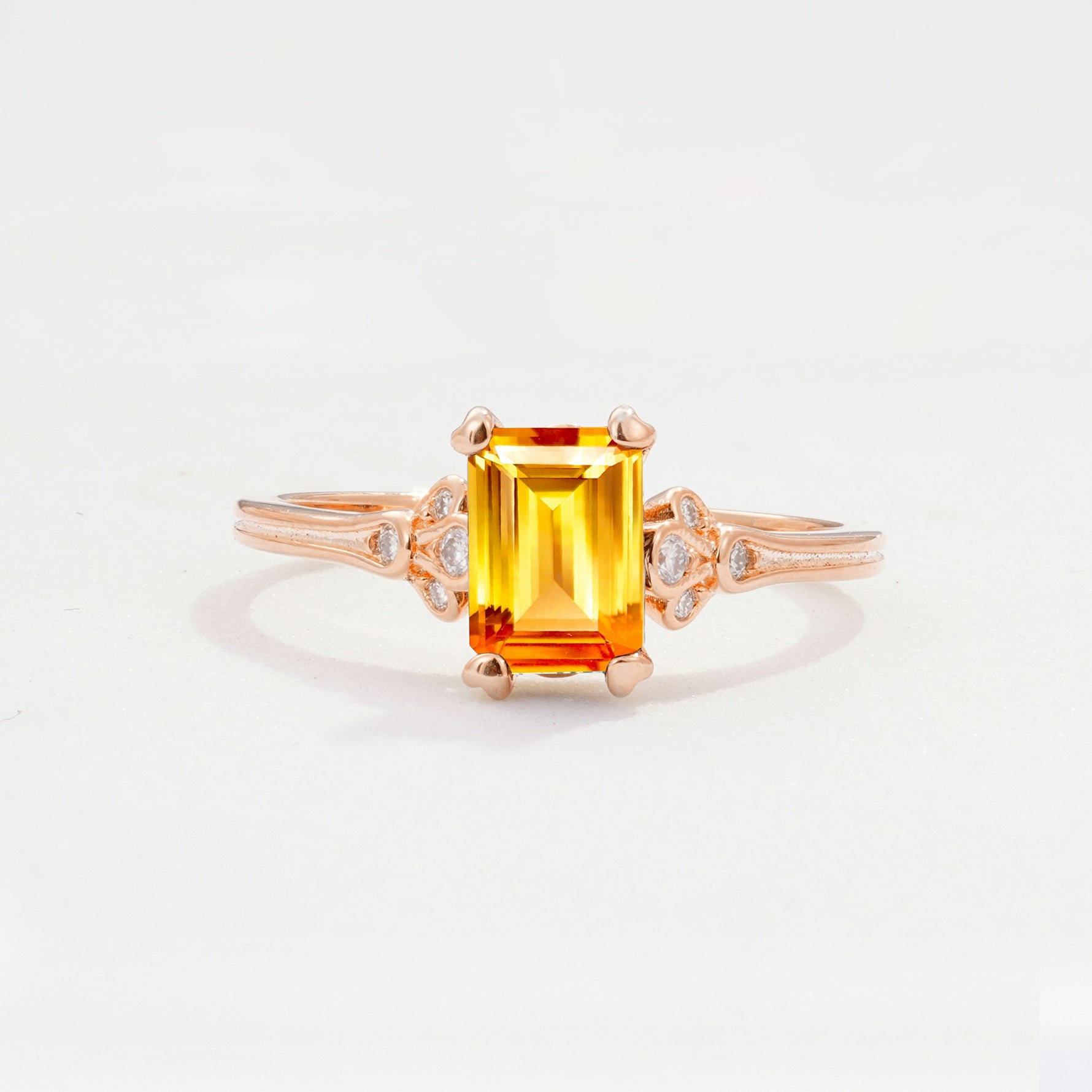 ML07055 Citrine Ring - Additional view