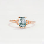 ML07055 Moss Agate Ring - Additional view