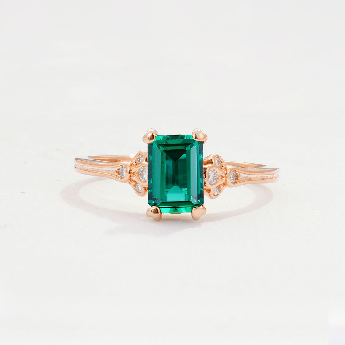 ML07055 Emerald Ring - Additional view