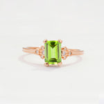 ML07055 Peridot Ring - Additional view