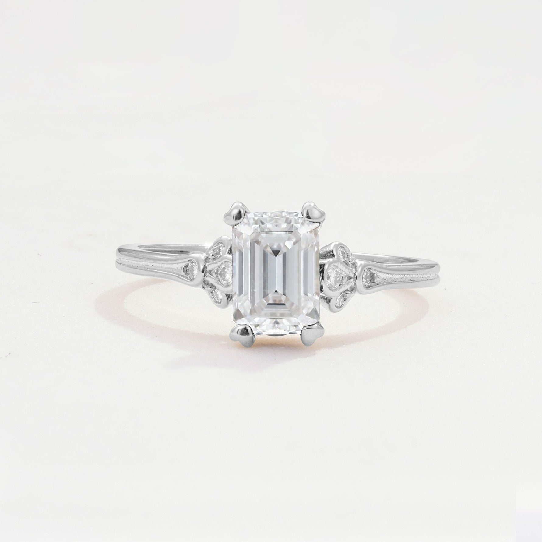 ML07055 Moissanite Ring - Additional view