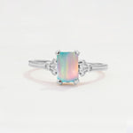 ML07055 Fire Opal Ring - Additional view