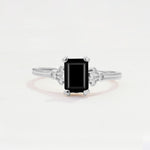ML07055 Black Onyx Ring - Additional view