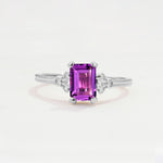 ML07055 Amethyst Ring - Additional view