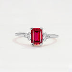 ML07055 Ruby Ring - Additional view