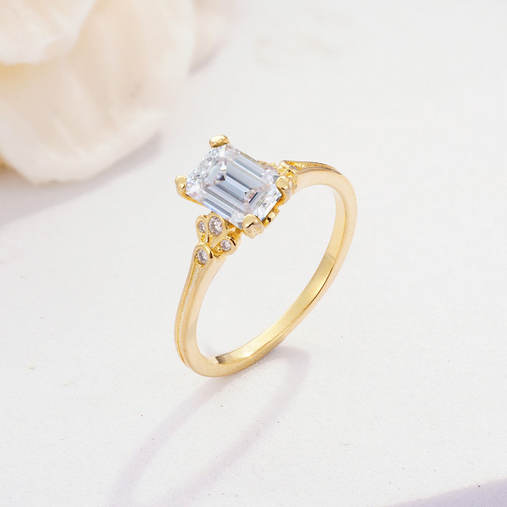 ML07055 Moissanite Ring - Additional view