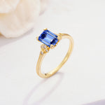 ML07055 Sapphire Ring - Additional view