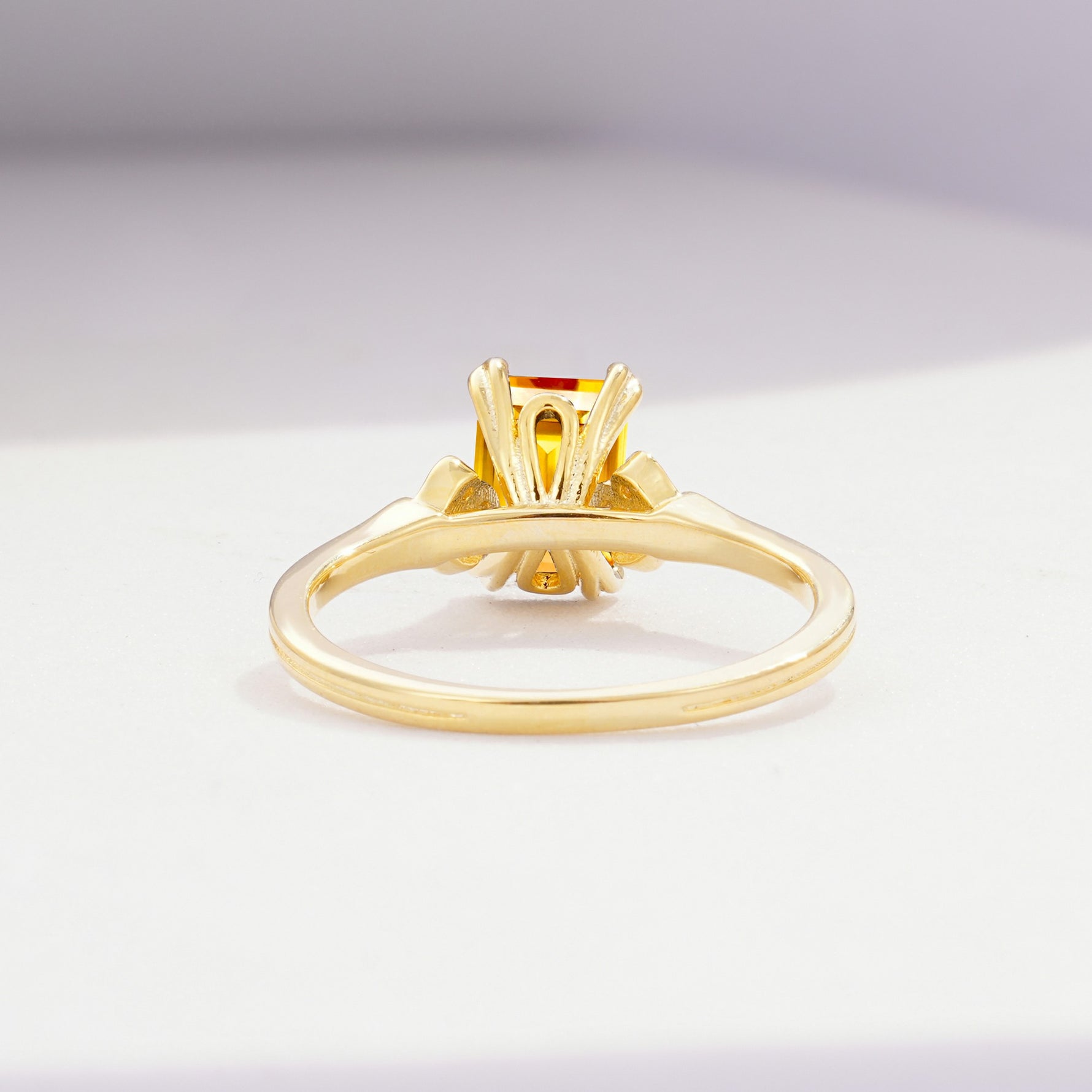 ML07055 Citrine Ring - Additional view