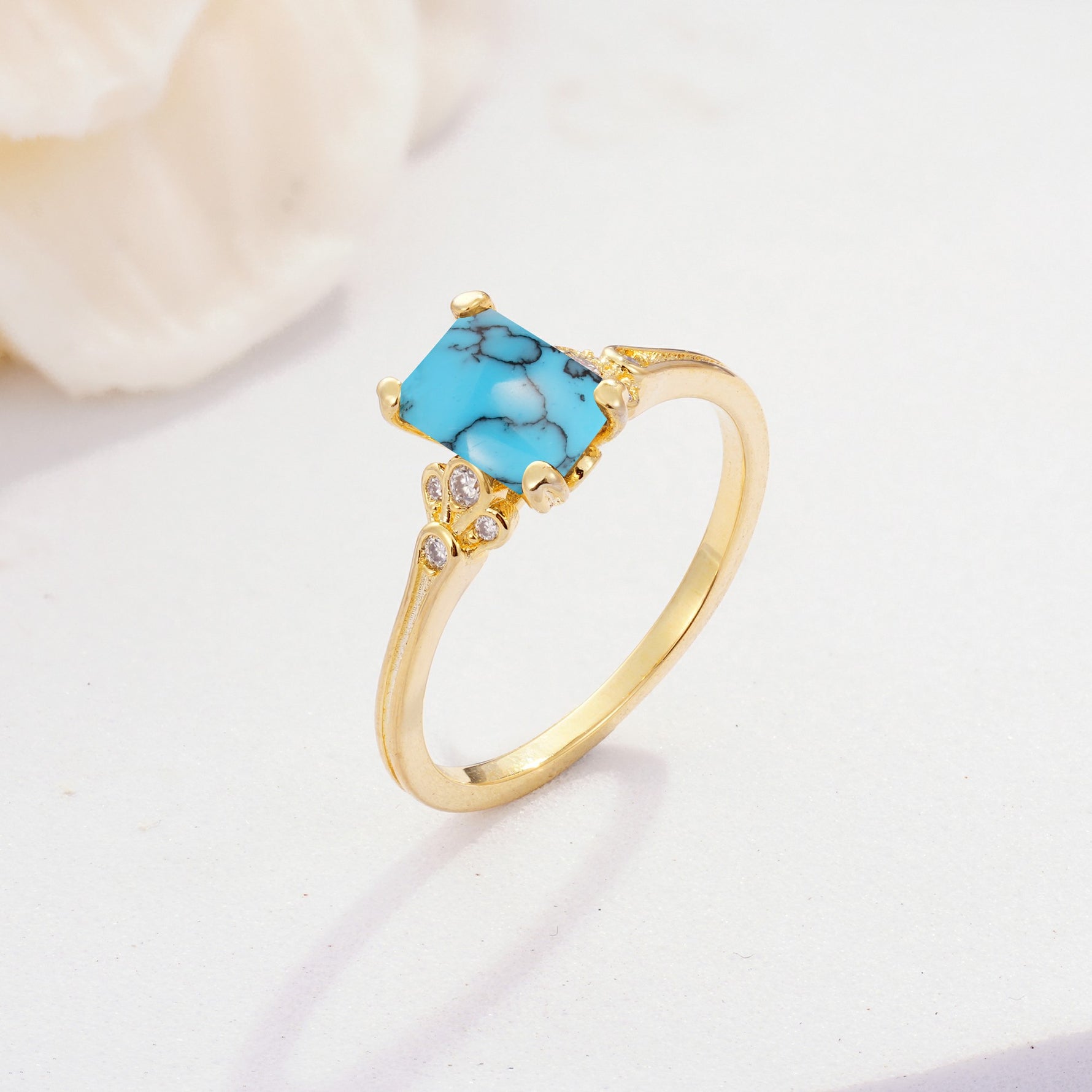 ML07055 Turquoise Ring - Additional view