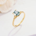 ML07055 Moss Agate Ring - Additional view