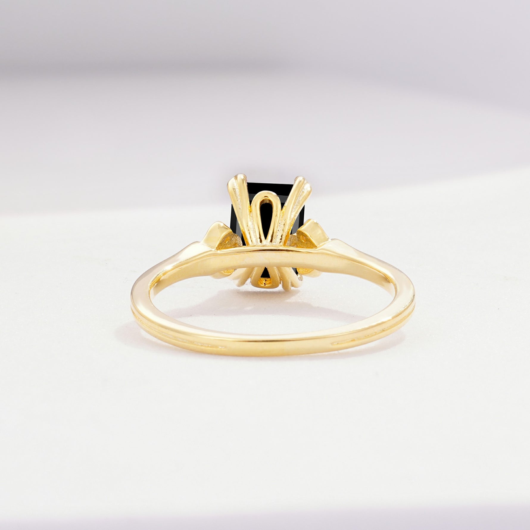 ML07055 Black Onyx Ring - Additional view