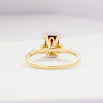 ML07055 Garnet Ring - Additional view