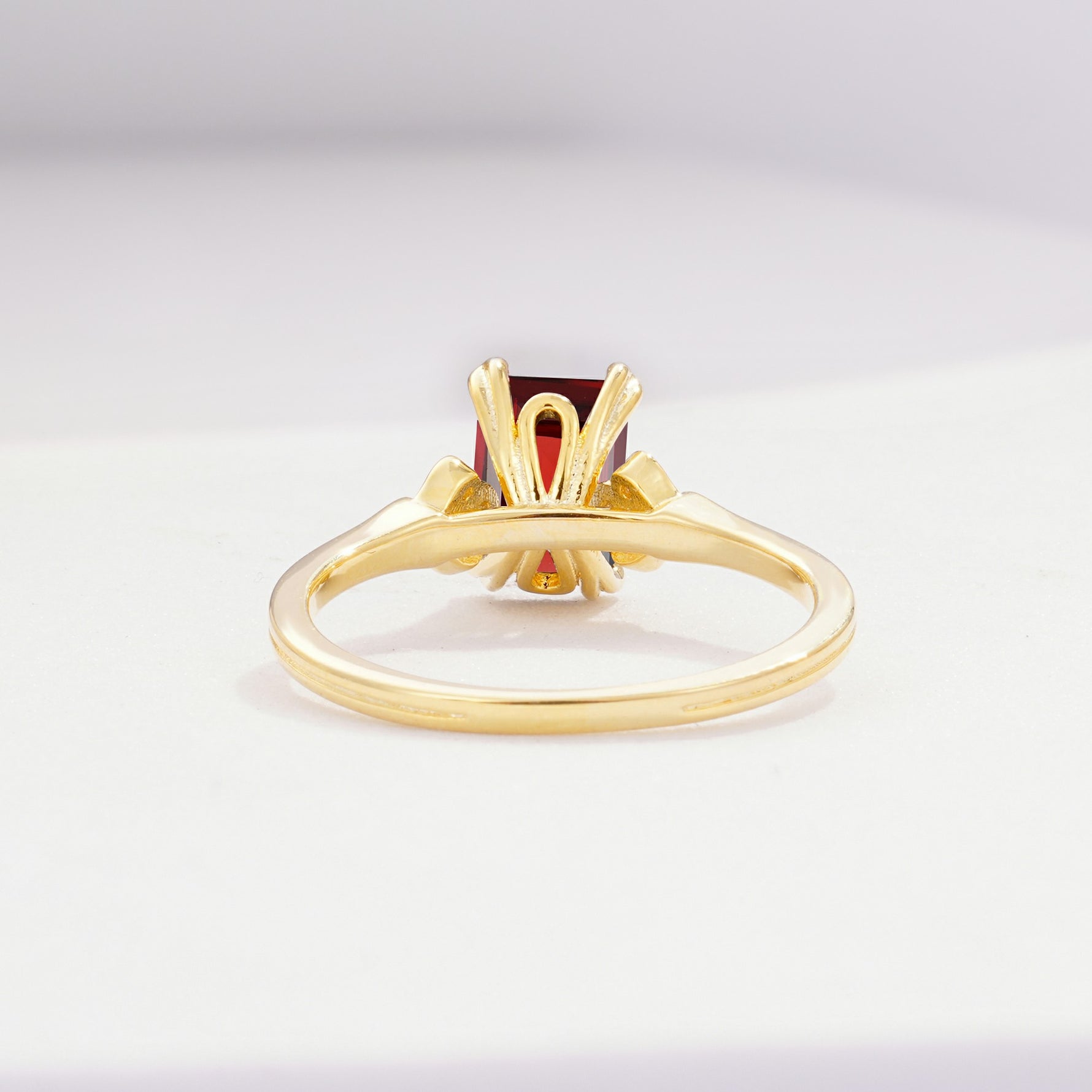 ML07055 Garnet Ring - Additional view