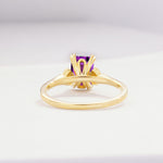 ML07055 Amethyst Ring - Additional view