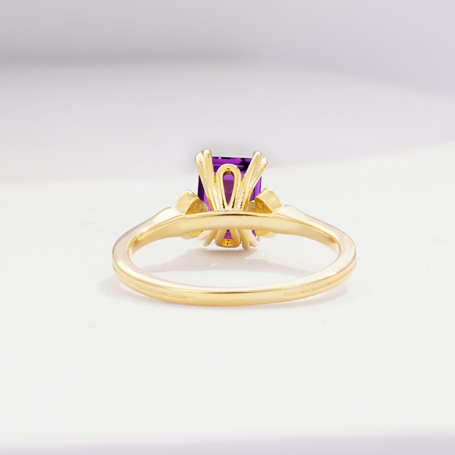 ML07055 Amethyst Ring - Additional view