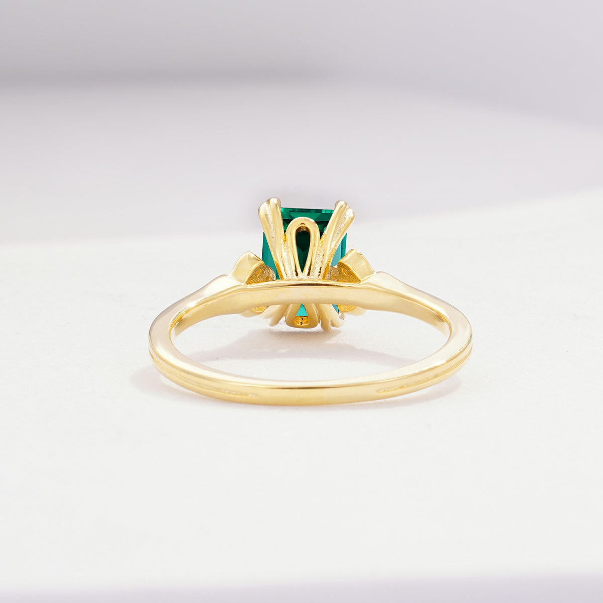 ML07055 Emerald Ring - Additional view