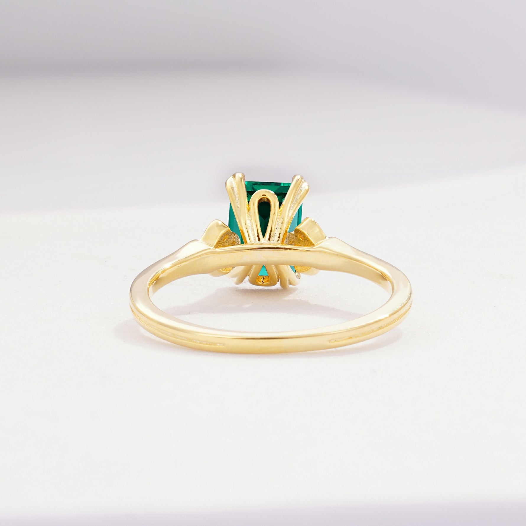 ML07055 Emerald Ring - Additional view