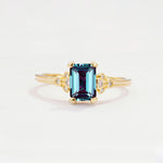 ML07055 Alexandrite Ring - Yellow-Gold