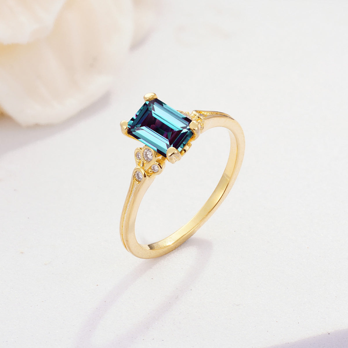 ML07055 Alexandrite Ring - Additional view