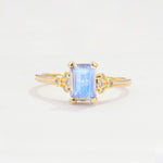 ML07055 Moonstone Ring - Yellow-Gold