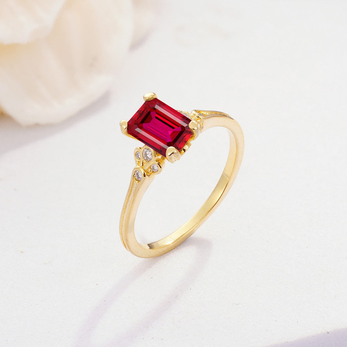 ML07055 Ruby Ring - Additional view
