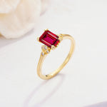 ML07055 Ruby Ring - Additional view