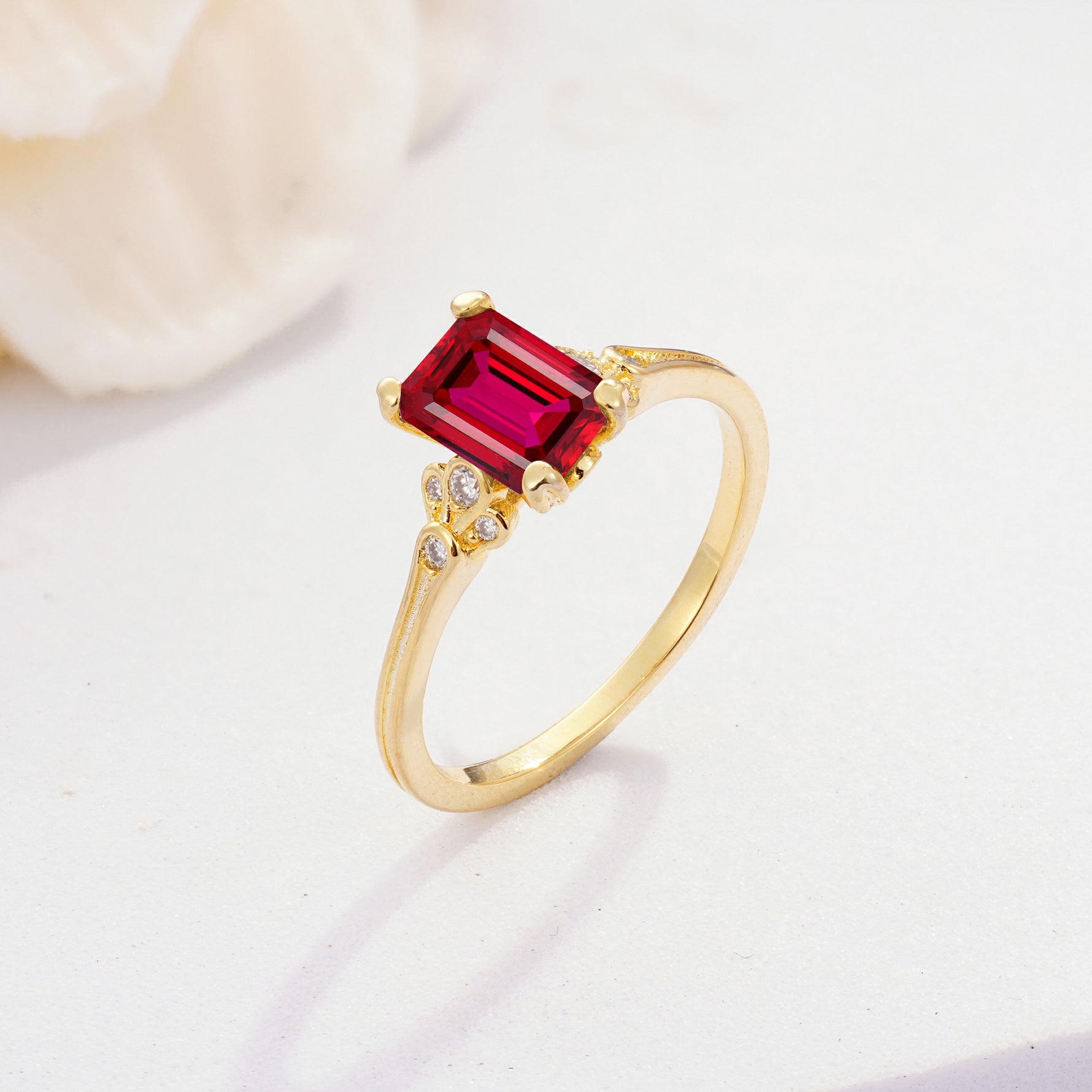 ML07055 Ruby Ring - Additional view