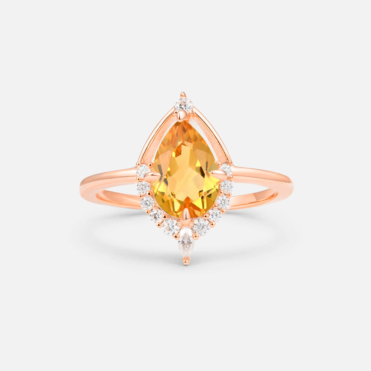 ML07057 Citrine Ring - Additional view