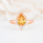 ML07057 Citrine Ring - Additional view
