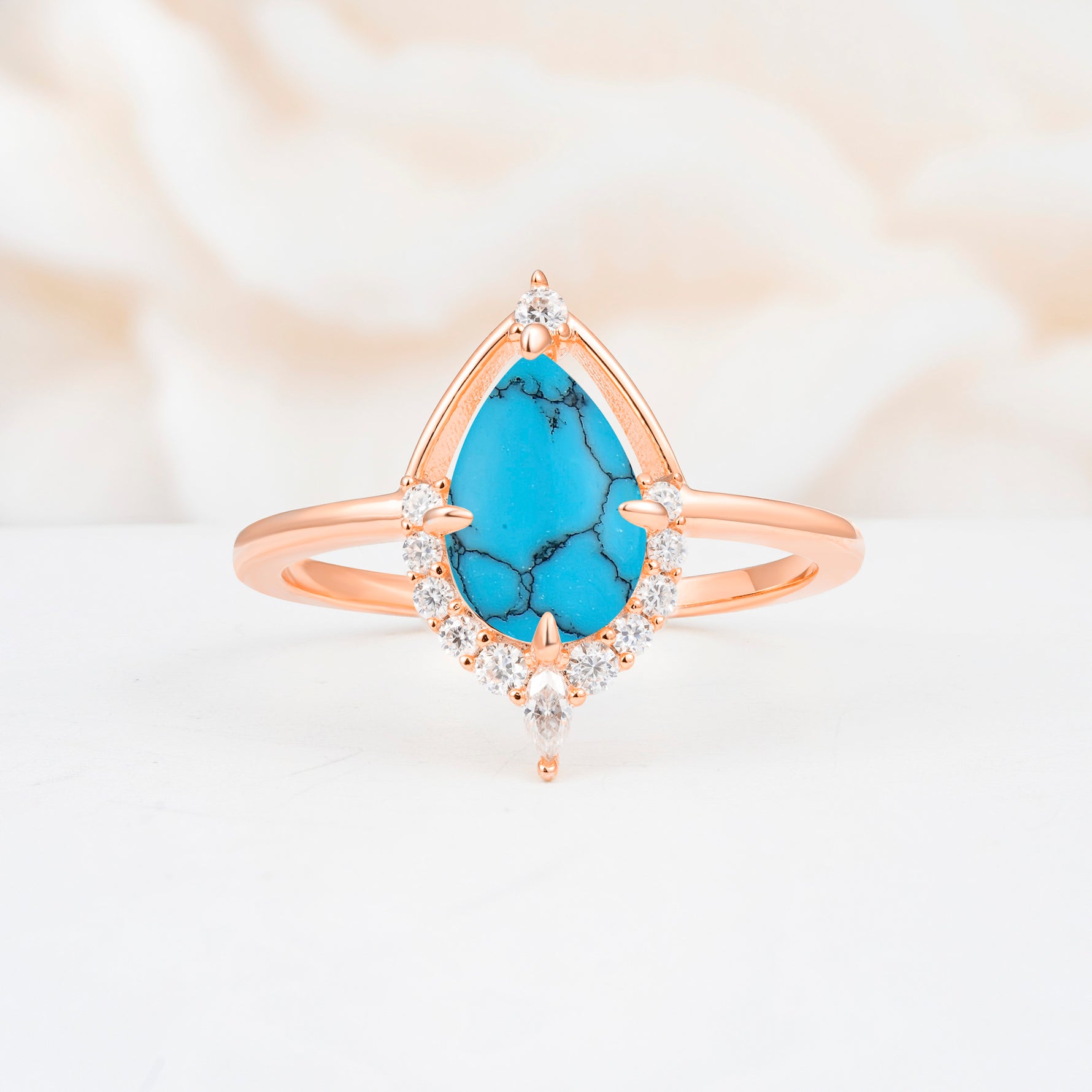 ML07057 Turquoise Ring - Additional view