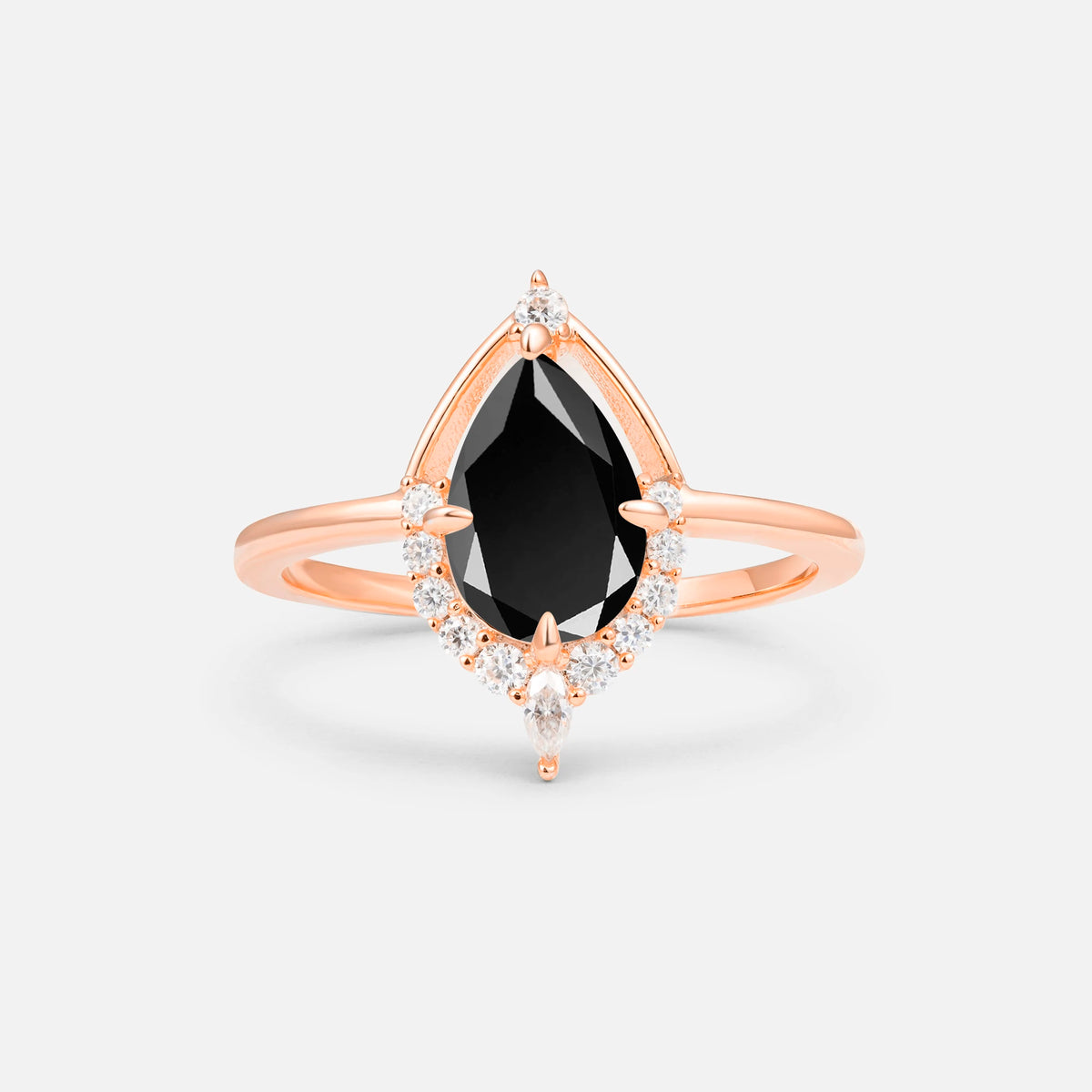 ML07057 Black Onyx Ring - Additional view
