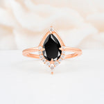 ML07057 Black Onyx Ring - Additional view