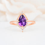 ML07057 Amethyst Ring - Additional view