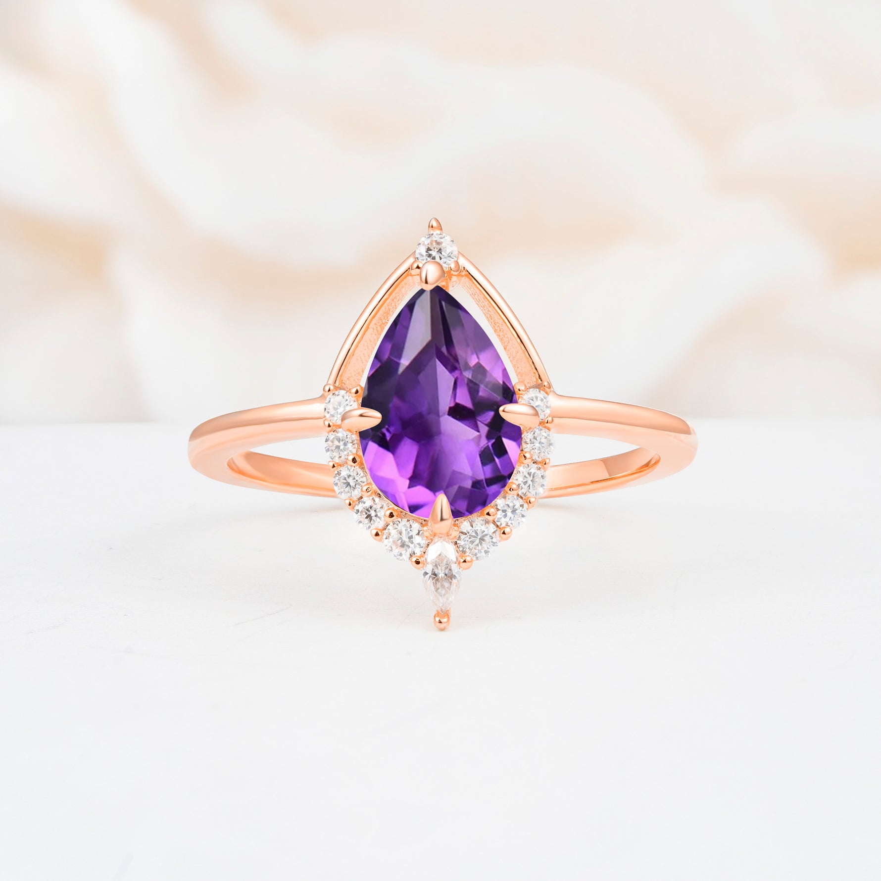 ML07057 Amethyst Ring - Additional view
