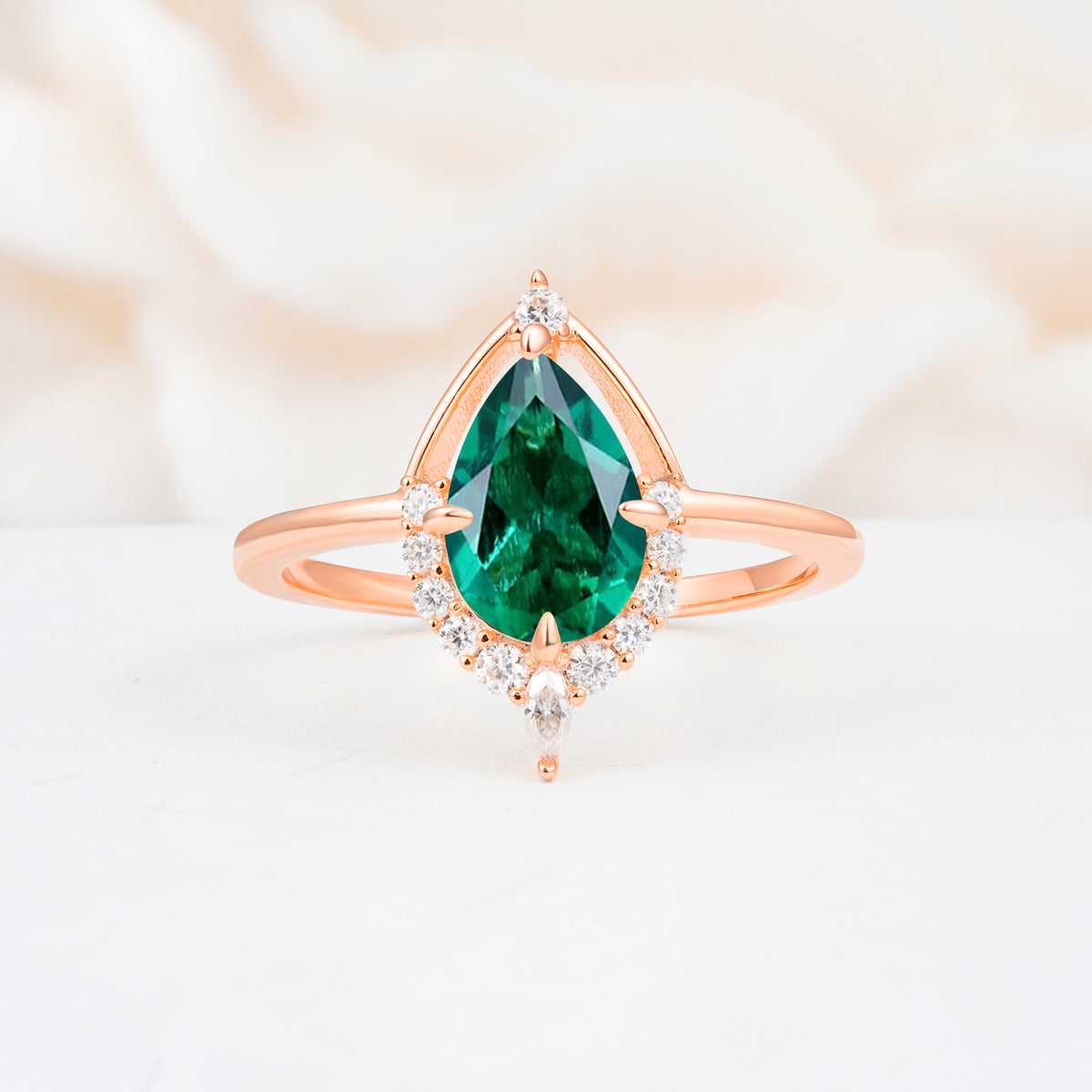 ML07057 Emerald Ring - Additional view