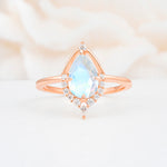ML07057 Moonstone Ring - Additional view