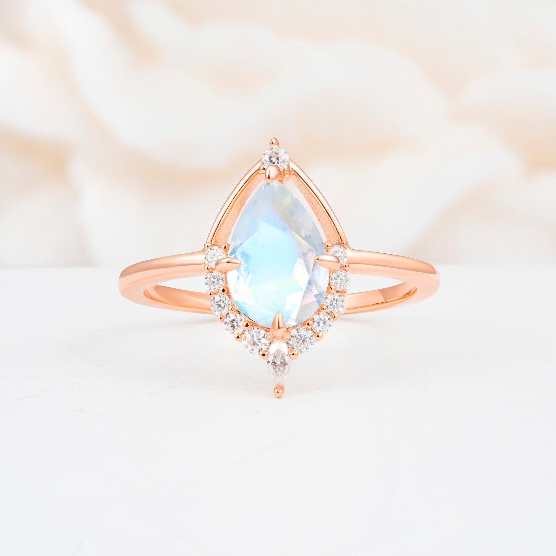 ML07057 Moonstone Ring - Additional view