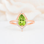 ML07057 Peridot Ring - Additional view