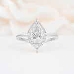 ML07057 Moissanite Ring - Additional view