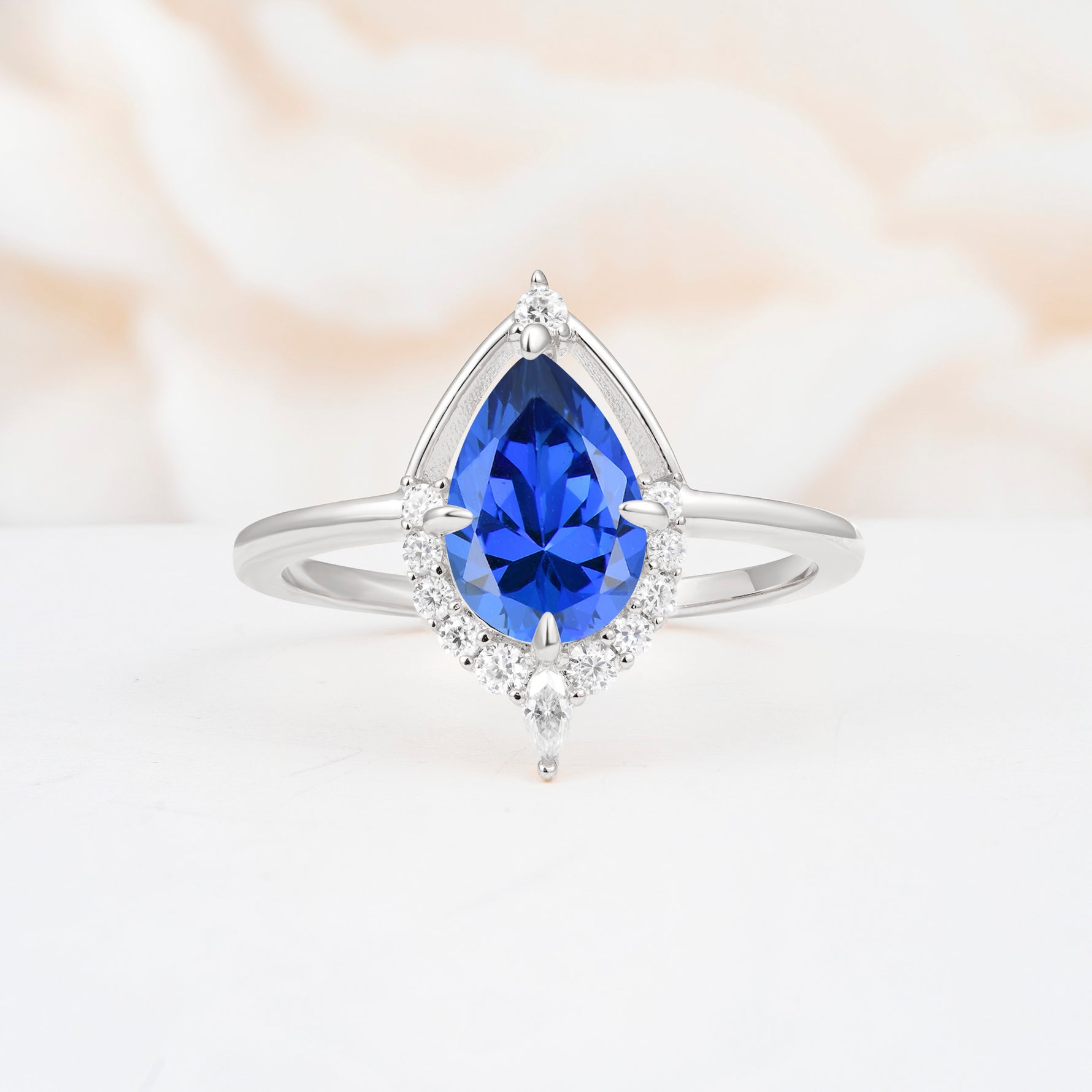 ML07057 Sapphire Ring - Additional view