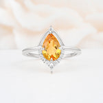 ML07057 Citrine Ring - Additional view