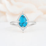 ML07057 Turquoise Ring - Additional view