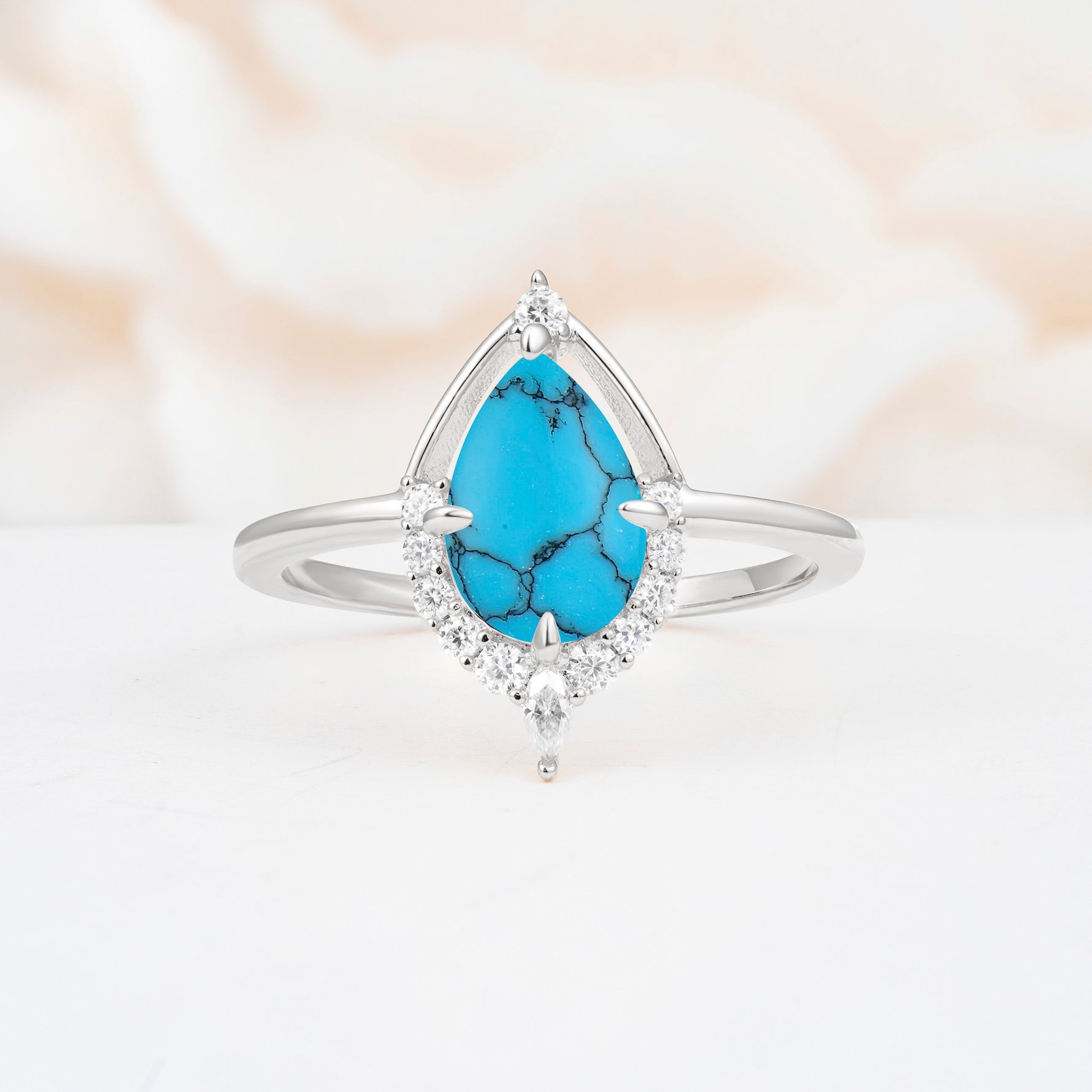 ML07057 Turquoise Ring - Additional view
