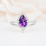ML07057 Amethyst Ring - Additional view